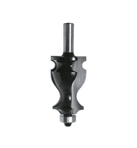 Vente de MECHE PROFIL HM pour moulures D.27 L.u.40 queue 8 / guide à billes Leman, numéro 9878 / mn_4378.700.00 à 64,58 €HT soit