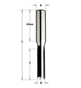 Vente de Mèches à coupes droites-gauches à mortaiser - D : 12 - l : 28 - L : 73 - S : 10 - Rotation : DROITE / GAUCHE CMT, numér