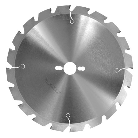 Vente de LAME CARBURE de chantier 350x30x24Z TP Leman, numéro 12297 / mn_223.350.3024 à 68,33 €HT soit 81,99 €TTC. 