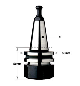 Vente de Mandrins à pince ISO30 - ER32 - S : ISO30 - Pince : ER32 - D Tirette : 12.8-9 - Rotation : GAUCHE CMT, numéro 1872 / cm