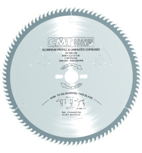 Vente de Lame circulaire 
dia 315 x 2.5 / 3.2 z.96 mftn
al 30 + 2 te ø 10 / ø 60 + 2 te ø 7 / ø 42 CMT, numéro 1956 / cmt_297096