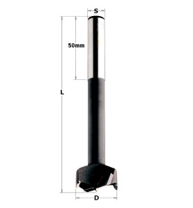 Vente de Mèches à façonner carbure à queue (13mm) cylindrique - D : 40 - L : 130 - S : 13 - Rotation : DROITE CMT, numéro 2616 /