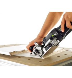 Vente de [Pack Pro] Fraiseuse DF 500 Q-Set DOMINO avec butées + 1xSystainer de 1060 Dominos+ 5 mèches +1xbutée bois rond Festool