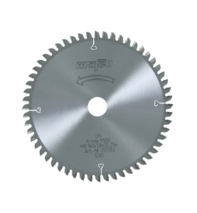 Vente de Lame de scie au carbure, 160 x 1,2/1,8 x 20 mm, 56 dents, denture plate/trapézoïdale, pour coupes fines, bois Mafell, n