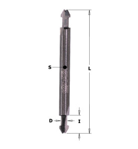 Vente de Fraise à défoncer pour joints de portes et fenêtres - D : 3.5 - l : 8 - L : 70 - S : 6 - Rotation : DROITE CMT, numéro 