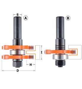 Vente de Fraise  disque 3 coupes  avec guide  s  12.7
réf80062611** CMT, numéro 2979 / cmt_80062611 à 92,91 €HT soit 111,49 €TTC