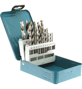 Vente de Coffret forets metal 18pcs acc.makita, numéro 22149 / makita-accessoires_D-46202 à 25,51 €HT soit 30,61 €TTC. 