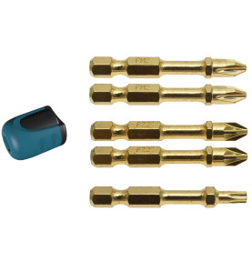 Vente de Embout i-gold ph2/pz2/t25+mag acc.makita, numéro 22641 / makita-accessoires_B-42503 à 25,51 €HT soit 30,61 €TTC. 