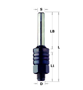 Vente de Arbre porte scie sans roulement  serie longue
s8    l86
ref 92408300** CMT, numéro 3404 / cmt_92408300 à 15,41 €HT soit