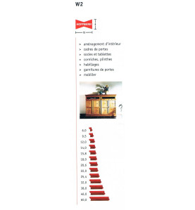 Cônes Hoffmann W2 10.0mm*8.0mm sans calotte (boite de 1000pc)