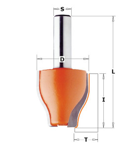 Vente de Fraises à plate-bande verticale - Profil A - D : 38 - l : 38 - T1 : 15 - 18 - L : 76.2 - S : 12 - Rotation : DROITE CMT