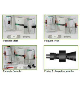 Composez votre Set de gabarits Lignatool - Système de gabarit pour usinage de queues d'aronde