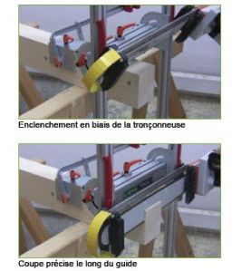 Set - Dispositif pour coupe en bout SF400 (sans tronçonneuse) Lignatool