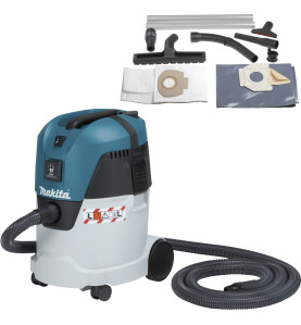 Vente de Aspirateur 21 l 1000 W 210 mbar  MAKITA VC2512L Makita, numéro 4728 / makita_VC2512L à 206,67 €HT soit 248,00 €TTC. 