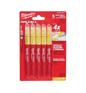 Surligneurs INKZALL Multi couleurs (X5)