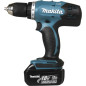 Perceuse visseuse 18 V Li-Ion 3 Ah Ø 13 mm  MAKITA DDF453SFE