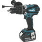 Perceuse visseuse à percussion 18 V Li-Ion 5 Ah Ø 13 mm  MAKITA DHP458RTJ