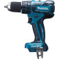 Perceuse visseuse à percussion 18 V Li-Ion  Ø 13 mm (Produit seul) MAKITA DHP459Z