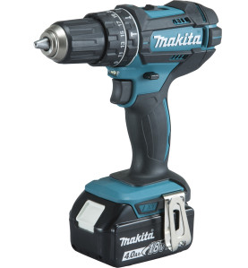 Perceuse visseuse à percussion 18 V Li-Ion 4 Ah Ø 13 mm  Makita ref DHP482RMJ