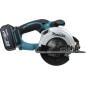 Scie circulaire 18 V Li-Ion 4 Ah Ø 136 mm  MAKITA DSS501RMJ