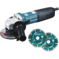 Meuleuse  Ø 125 mm 1400 W ( kit d'accessoires) MAKITA GA5040CJD