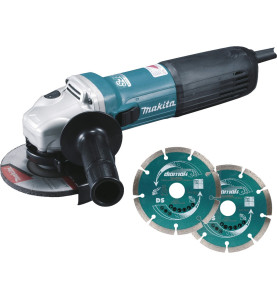 Meuleuse  Ø 125 mm 1400 W ( kit d'accessoires) Makita ref GA5040CJD