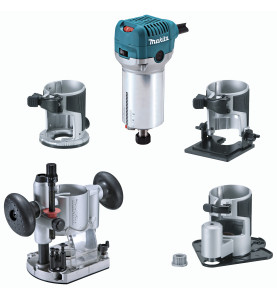 Affleureuse - Défonceuse Multifonctions 710 W Ø 8 mm  Makita ref RT0700CX3J