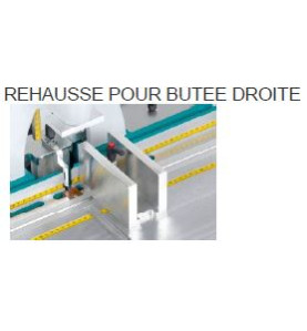 Rehausse pour butée droite