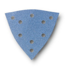 Lot de 12 Feuilles abrasives, zircon - Grain : 40