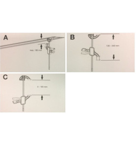 Serre-joints F-SZ 180MM automatiques pour rail de guidage MAFELL