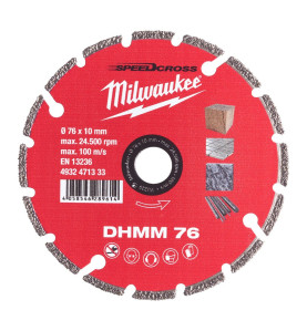 Disque diamand multi materiaux 76 mm - 1 pc