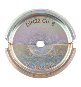 Matrice DIN22 Cu 6 - 1 PC