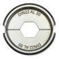 DIN22 Al 50 - Matrice de sertissage 50 mm²