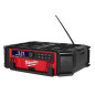 M18 PRCDAB+-0 - Radio de chantier / chargeur 18V PACKOUT, sans batterie