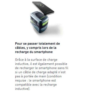 Chargeur de téléphone portable PHC 18