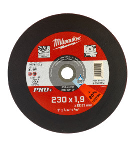 DISQUE A TRONCONNER PRO+ 230MM EPAISSEUR 1,9 MM PRO+ -1PC