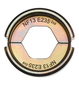 NF13 E235-2x9 - Matrice de sertissage