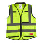 GILET PREMIUM HAUTE VISIBILTÉ JAUNE - L/XL - 1 PC