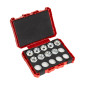 DIN 22 Al (9pcs) - Coffret de matrices pour M18 HCCT