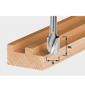 Festool Fraises à rainurer hélicoïdale HW Spi S8 D4/10