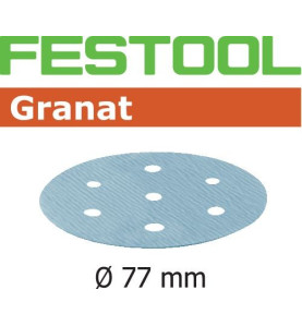 Festool Abrasif STF D77/6 P80 GR/50 Granat