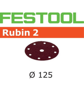 Festool Abrasif STF D125/8 P40 RU2/50 Rubin 2