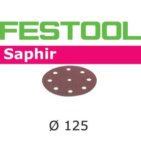 Festool Abrasif STF D125/8 P50 SA/25 Saphir