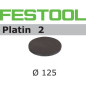 Abrasif STF D125/0 S500 PL2/15 Platin 2 Festool