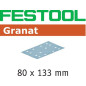 Abrasifs STF 80x133 P40 GR/50 Granat Festool