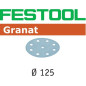 Abrasif STF D125/8 P40 GR/10 Granat Festool