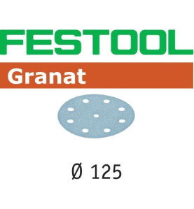 Festool Abrasif STF D125/8 P40 GR/10 Granat