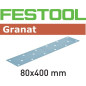 Abrasifs STF 80X400 P100 GR/50 Granat Festool