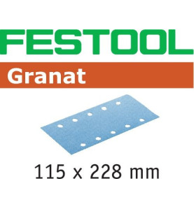 Festool Abrasifs STF 115X228 P80 GR/50 Granat