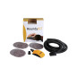 Kit cale ROUNDY 150mm + 15 disques ABRANET Mirka